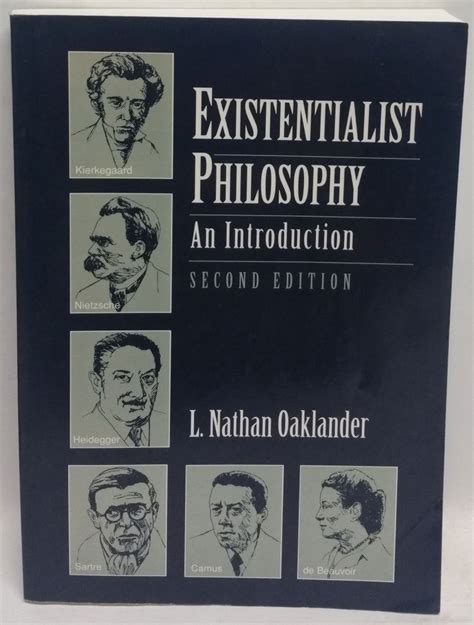 Existentialist Philosophy : An Introduction Paperback Nathan L. O