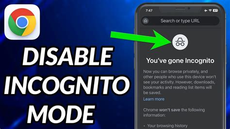 Jul 16, 2022 · This article explains how to disable private browsing mode, also known as Incognito Mode, in popular web browsers. Information covers Google Chrome for Windows PCs, Macs, and Android devices; Firefox and Edge for Windows PCs; and Safari on iOS devices.. 