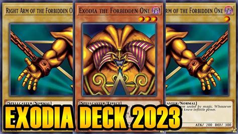 Exodia deck 2020.  The deck uses 98 points.  Check the deck description to understand how to s...