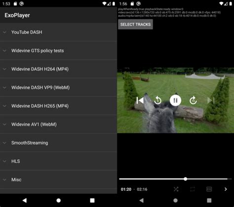Exoplayer android documentation.  ExoPlayer is an application level media pl...