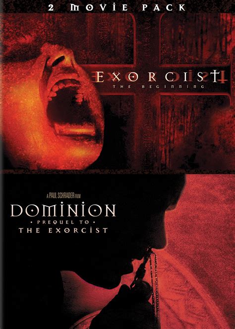 Exorcist the prequel. Donc si vous commandez le DVD de Dominion : prequel to the exorcist, soyez prévenus : vous ne recevrez que la version 2005 de Warner Bros, sans VF, seulement sous-titre. C'est une grosse erreur de fiche produit. Read more. Report. Translate review to … 