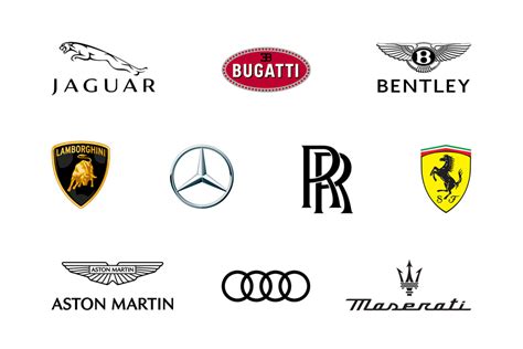 Exotic Car Logos