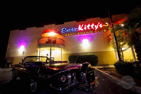 Jul 28, 2020 · Exotic Kitty's is a gentlemen's club located in Bakersfield, CA Filed under: Bars & Restaurants. Tweet. Exotic Kitty's does not serve alcohol alongside their adult entertainment. Explore. Location. Next Urinal Next alphabetical location; Previous Urinal Previous alphabetical location ;. 