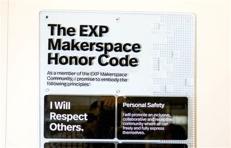 Exp makerspace materials.  Orientation for Makerspace at EXP Workshop/Event Orienta...