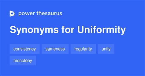 Expand Your Vocabulary: Synonyms of Uniformity Unraveled for Enhanced Writing