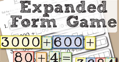 Expanded Form interactive activity for 23