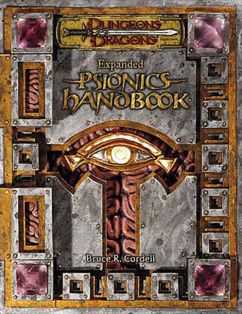 Expanded psionics handbook by bruce r cordell. - 7th grade science study guide chapter 15 answers.