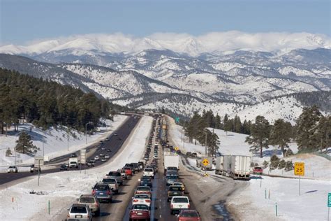 Expect delays on the I-70 mountain corridor next week