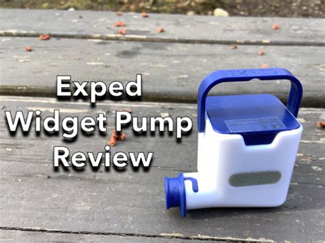 Exped Widget Pump Review - SectionHiker.com