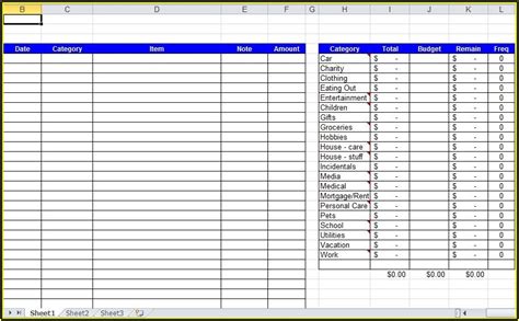 Expense Tracker Excel Template Template 1 Resume Examples n49mnweYZz