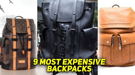 Expensive backpacks. Buy designer backpacks and get Free Shipping & Returns in USA. Shop online the latest SS24 collection of designer for Men on SSENSE and find the perfect backpacks for you among a great selection. SSENSE App … 