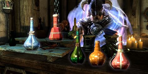 Expensive potions skyrim. In vanilla skyrim, here is a list of the 10 most expensive potions you can make (with and without requiring giant's toes): The only completely plantable potion in the list is the Creep Cluster + Mora Tapinella + Scaly Pholiota potion. 