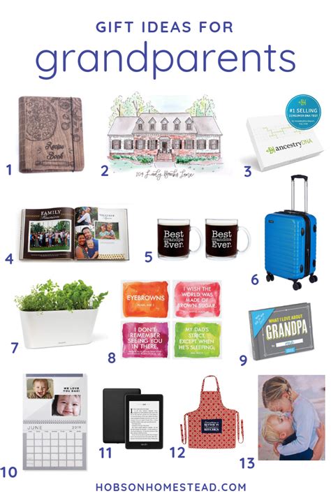 Experience Gift Ideas For Grandparents