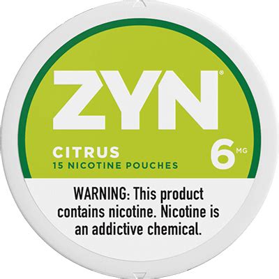 Experience the Citrusy Goodness of Zyn 6mg Citrus