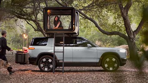 Experience the Ultimate Outdoor Adventure: Introducing the Rivian R2 Roof Tent