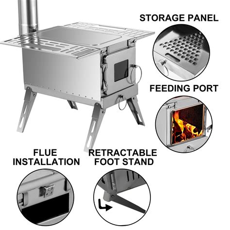 Experience the Warmth and Comfort with Vevor Tent Stove