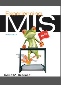 Experiencing Mis 4th Edition Pdf