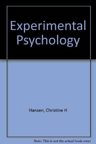 Experimental psychology study guide for myers and hansen s. - Morceaux choisis des pères de l'eglise latine.