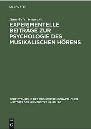 Experimentelle beiträge zur psychologie des musikalischen hörens. - Handbook of evolutionary thinking in the sciences by thomas heams.