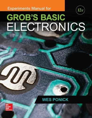 Experiments manual for use with grobs basic electronics by wes ponick. - Honda accord 2013 exl owners manual.
