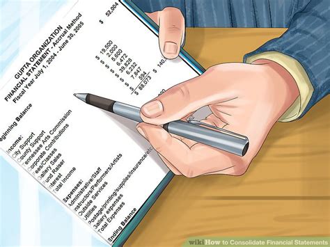 Expert Advice on How to Consolidate Financial Statements - wikiHow