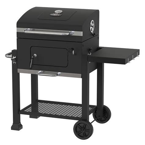 Product details. Be the hero of your next barbecue with the Expert Grill 22.5-Inch Kettle Charcoal Grill. With plenty of space and porcelain-coated cooking grids, the 22.5-inch grill is large enough to cook 21 burgers at once. The grill also features a slide out ash receiver for easy removal of ashes. 350 Square Inch Cooking Surface--Enough to ...