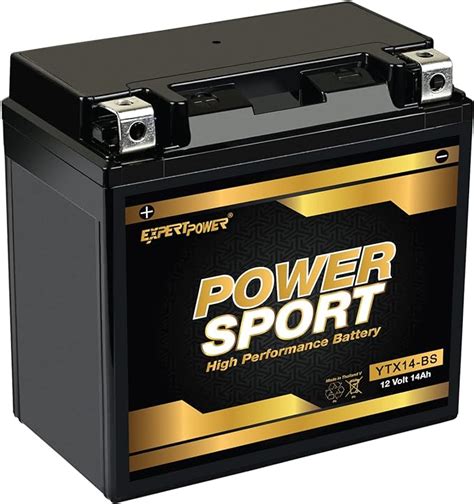 ExpertPower YTX14-BS ETX14-BS lead_acid_battery - Amazon