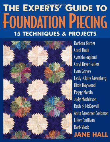 Expertsguide to foundation piecing 15 techniques projects from barbara barber carol doak cynthia england. - To marry a stranger harlequin comics.