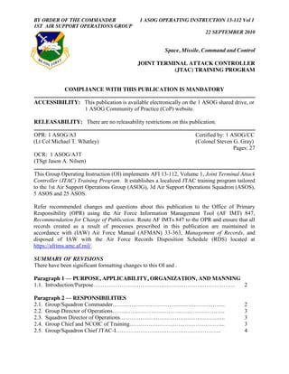 Expired 1 ASOG Training Program