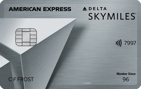 Expired American Express Delta Options Credit Card Bank AmEx