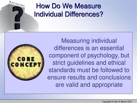Explain the Various Tests to Measure Individual Differences