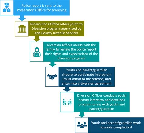 Explain the goals of diversion programs. Give examples of three (3 ...