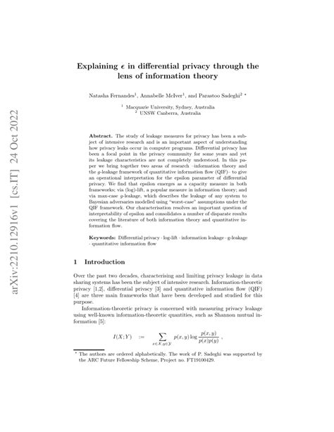 Explaining epsilon in differential privacy through the lens of