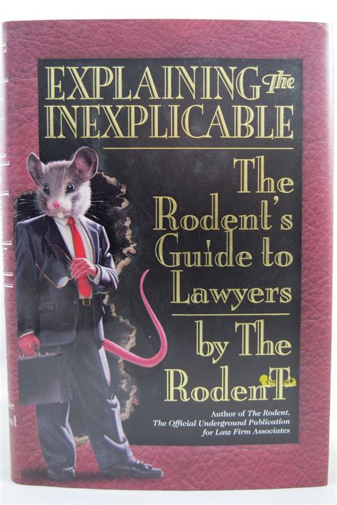 Explaining the inexplicable the rodents guide to lawyers. - Fisc, la petite entreprise et l'expert comptable.
