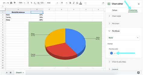Explode or expand a Pie Chart in Google Sheets How to GApps
