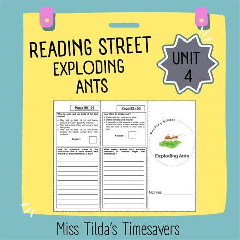 Exploding ants study guide fifth grade teachers. - The schoolwide enrichment model 3rd ed a how to guide for talent development.