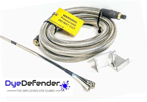 Exploding dye pack for sale uk.  When a thief attempts to cut through the DyeDefender...