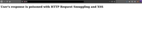 Exploiting HTTP Request Smuggling (TE.CL)— XSS to website …