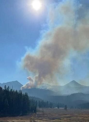 Explore Big Sky on Instagram: "The Shedhorn Fire south of Big Sky is 20 …