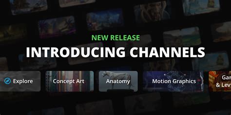 Explore Channels. Artist picture