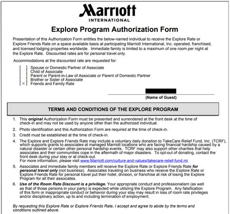 Explore rate marriott rules. As noted earlier you cannot use the Marriott Associate rate as that may only be used by Marriott employees and their immediate family when traveling for pleasure. You will need to talk to your friend about using Marriott Friends and Family rates. You will need to get the Marriott Friends and Family booking code from him in order to find and ... 