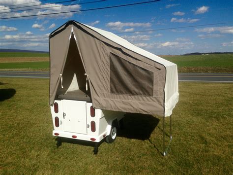 Explore the Freedom of Camping with a Tent Trailer for Motorcycle