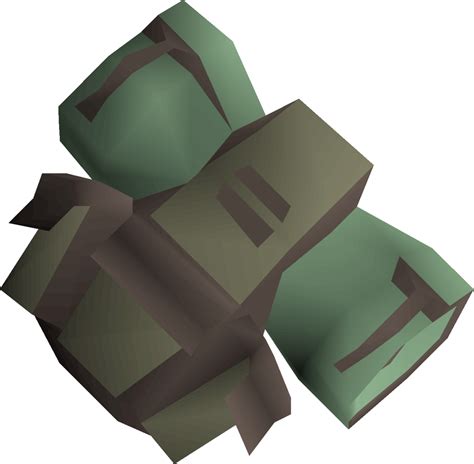 The examine info is a reference to the Backpack So
