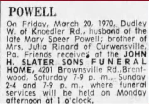 Explorer clearfield county obituaries. com.  (Myers) POWELL, Tenn.  Di...