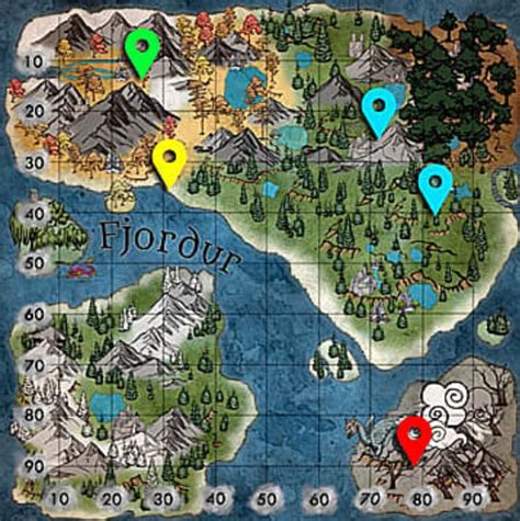 Fjordor official (resource, spawn, explorer) maps? Are th