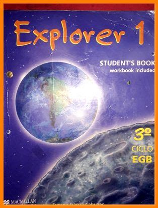Explorer starter   student's book 3 ciclo egb. - Mercury 250 pro xs shop manual.