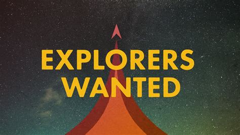 Explorers Wanted on Stitcher