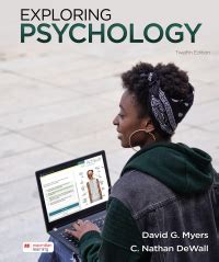 Exploring Psychology - 12th edition - Textbooks.com