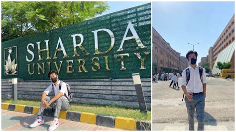 Exploring Sharda University for the first time 😲 - YouTube