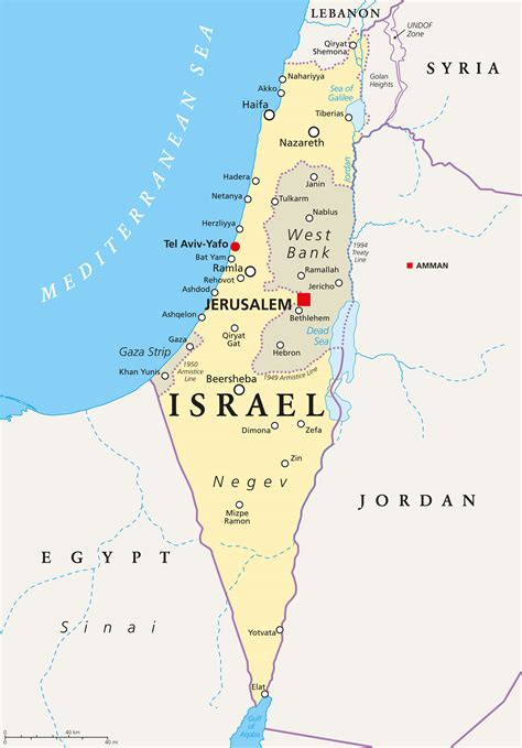 Exploring The Map Of Israel Today: A Comprehensive Guide